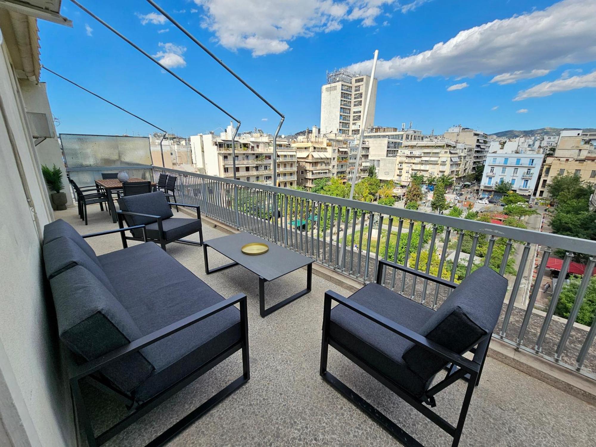 Victoria Capitan Apartments Athens Exterior photo